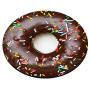 Smooffly Chocolate Donut Round Mouse Pad, Doughnut Circular Mouse Pads for Computers