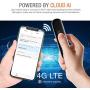Cheetah CM Smart Instant Language Translator Device (UV Black) Portable Foreign Language Real-Time 2-Way Translations [Support 42 Languages/Voice Operated]