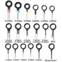 70 Pcs Terminal Removal Key Tool, BingSnow Terminal Pin Extractor Puller Repair Remover Key Tools for Most Connector Terminal