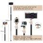 MOMAX Lightweight Aluminum Alloy Smartphones Camera Compact Tripod, Monopod Stand with Phone Grip+360 Degree Ball Head + 1/4'' Quick Release for DV Canon Nikon Sony DSLR Cameras TRS6L
