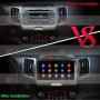 Android 10 2GB RAM 32GB ROM 9 Inch Touch Screen Head Unit for Kia Sportage 2011-2016 Car Stereo Radio Navigation GPS Bluetooth USB Mirror-Link Indash Navi