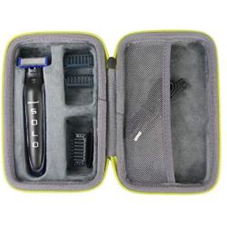 co2crea Hard Travel Case Replacement for Micro Touch Solo Rechargeable Full Body Trimmer Shaver