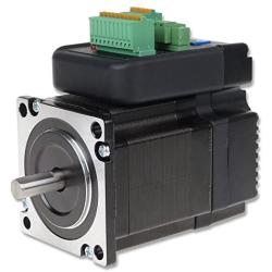 UCONTRO iHSS57-36-10 CNC Closed-Loop NEMA 23 Integrated Stepper Motor with Driver Step+direction 57mm 36VDC 2N.M (Length 85mm)