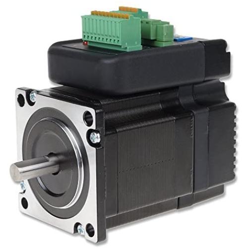 UCONTRO iHSS57-36-10 CNC Closed-Loop NEMA 23 Integrated Stepper Motor with Driver Step+direction 57mm 36VDC 2N.M (Length 85mm)