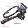 OTUAYAUTO 88963625 for Buick Multifunction Combination Switch - with Turn Signal, Wiper, Washers, Hazard Switch, Cruise Control