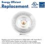 Hyperikon LED PAR30, Dimmable Bulb, 12W=100W, Short Neck Flood Light, CRI 90+, Energy Star, UL, Soft White, 6 Pack