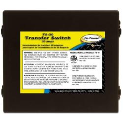 Go Power! TS-30 30 Amp Automatic Transfer Switch