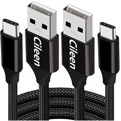 Charger Cable,USB Type C,2Pack 10FT,Super Long Braided,Fast Charging Cord for Google Pixel 2 XL,Samsung Galaxy S9 Plus,S8,Note 8,LG G7 ThinQ,V30S,V30,V20,G6,Moto G6,X4,Sony Xperia XZ2,ZTE Blade Z MAX