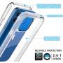 Cyberowl Compatible with iPhone 12 Case/iPhone 12 Pro Case 6.1 inch with Built-in Screen Protector Full-Body Rugged Slim Fit Shockproof Hard Plastic & Soft TPU Resistant Cover (Clear) …