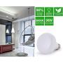 Led Flood Lights Indoor,Bright White LED BR25 Dimmable Flood Bulb, 75-90W Replacement, 9 Watt, 900 Lumens - 5000K - Indoor/Outdoor Rated (4-Pack)