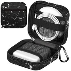 FINPAC Macbook Charger Organizer Case, Small Electronic Organizer Bag for MacBook Power Adapter, Portable Storage Travel Pouch for Laptop Accessories, Magic Mouse, USB Drives, GoPro, Gadget, Tech Gear