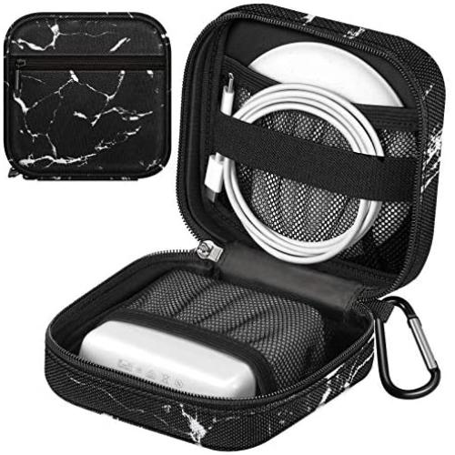 FINPAC Macbook Charger Organizer Case, Small Electronic Organizer Bag for MacBook Power Adapter, Portable Storage Travel Pouch for Laptop Accessories, Magic Mouse, USB Drives, GoPro, Gadget, Tech Gear