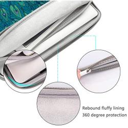 Laptop Sleeve 13 Inch Neoprene Laptop Sleeve Bag 13 Inch Air Laptop Sleeve 13 Inch Pro Laptop Protective Neoprene Sleeve Electronics Accessories Organzier Bag Carry Case Pouch (Leaves Grey)