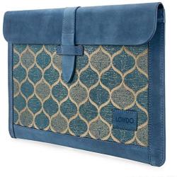 Londo Genuine Leather Sleeve Bag for MacBook Pro & Air - 13 Inch, Blue