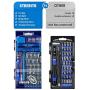STREBITO Precision Screwdriver Sets 124 in 1 Magnetic Repair Kit with 110 Bits Electronics Tool Kit for Computer, PC, iPhone, Laptop, Cell Phone, MacBook, PS4, Nintendo, Xbox, Game Controller(Blue)
