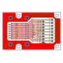 Electronics-Salon D-SUB DB15 Male/Female Header Breakout Board, DSUB Terminal Block, Connector.