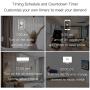 MoesGo WiFi IR Control Hub Smart Home Universal Blaster Infrared Repeater Hub Wireless Remote Control via Smart Life/Tuya APP Compatible with Alexa Google Home and No Hub Required