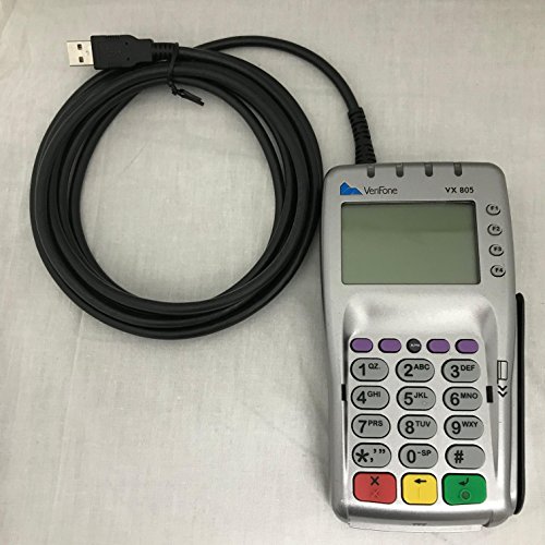 Verifone Vx805 PINpad with USB 9 ft. Cable Connection to POS System