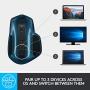 Logitech MX Master 2S Wireless Mouse – Use on Any Surface, Hyper-fast Scrolling, Ergonomic Shape, Rechargeable, Control up to 3 Apple Mac and Windows Computers (Bluetooth or USB), Midnight Teal