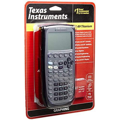 Texas Instrument Ti 89 Titanium Programmable Graphing Calculator (Renewed)