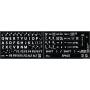 English US Large Letters Black Keyboard Stickers