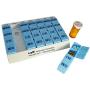 e-Pill 4 Alarm MedCenter Talk with 7 Day x 4 Compartments per Day Weekly Pill Organizer - Large