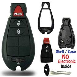 1 New Keyless Entry 3 Buttons Remote Key Fob M3N5WY783X, IYZ-C01C 56046707AE For Chrysler Town Country Dodge Challenger Charger Durango Grand Caravan Journey & Ram SHELL/CASE ONLY (No Electronic)