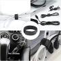 100 PCS cable ties reusable fastening wire organizer cord rope holder, strip wire management, cable organizing for computer/PC/laptop/TV/electronic equipment, 7 inch black nylon.