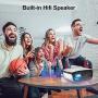 Mini Projector-2021 Latest Portable Video Projector for Home Theater/Outdoor Movie/Video Game, Support 1080P/236 Projector Screen, Compatible with Netflix/TV Stick/Phone/Laptop/PC/HDMI/USB
