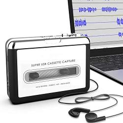 Handy USB Cassette Player and Tape-to-MP3 Digital Converter