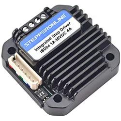 STEPPERONLINE Integrated Stepper Motor Driver 1.5-4A 12-40VDC for NEMA 17,23,24 Stepper Motor