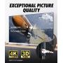 HDMI Cable 30 ft - 4K Resolution UHD 2.0b Ready - Supports Ethernet Ultra HDR Video HD Bandwidth 18Gbps - Audio Return Channel - 30 Feet (9.1 Meters) High Speed HDMI Cable
