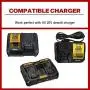 2PACK 6.0Ah 20 Volt DCB205 Battery Lithium-ion Replacement for Dewalt 20V Battery DCB200 DCB206 DCB206-2 DCB204 DCB204BT-2 DCB203 DCB201 DCB205-2 DCB180 DCD985B DCD771C2 DCS355D1 DCD790B