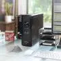 CyberPower BRG1500AVRLCD Intelligent LCD UPS System, 1500VA/900W, 12 Outlets, AVR, Mini-Tower, 5-Year Warranty,Black