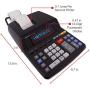 Sharp EL2196BL Standard Function Calculator,White
