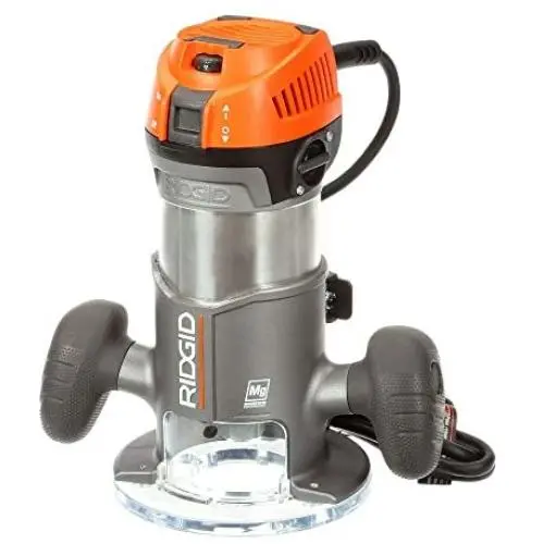 Ridgid 11-Amp 2 Peak Hp 1/2'' Corded Variable Fixed Base Router R22002