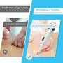 Electronic Acupuncture Pen Pain Relief Therapy Meridian Pen Find Acupoints Automatically with 2 Massage Heads Acupuncture Pen Relief Pain Tools Electric Meridians for Pain Relieve 3 Modes(508B) Electronic Acupuncture Pen Pain Relief Therapy Meridian Pen Find Acupoints Automatically with 2 Massage Heads Acupuncture Pen Relief Pain Tools Electric Meridians for Pain Relieve 3 Modes(508B)