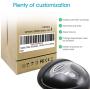 TEEMI Wireless Barcode Scanner with Optional Stand Handheld Automatic 1D Laser Rechargeable Bar Code Reader for Windows PC Mac OS Linux Plug and Play (No Stand)