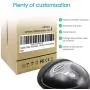 TEEMI Wireless Barcode Scanner with Optional Stand Handheld Automatic 1D Laser Rechargeable Bar Code Reader for Windows PC Mac OS Linux Plug and Play (No Stand)
