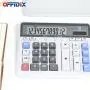 OFFIDIX Office Computer Key Electronic Calculator, Financial Calculators for Bank Stuff and Accouter, Financial Accounting Style 12-Digit Display with Battery and Solar Desktop Calculator Fathers Day OFFIDIX Office Computer Key Electronic Calculator, Financial Calculators for Bank Stuff and Accouter, Financial Accounting Style 12-Digit Display with Battery and Solar Desktop Calculator Fathers Day