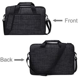 Procase 11-12.9 Inch Sleeve Case Bag Compatible for Tablet Laptop Ultrabook MacBook Chromebook Surface Pro X Notebook Acer Asus Dell HP Lenovo Galaxy with Handle Carrying Shoulder Strap -Black Plaid