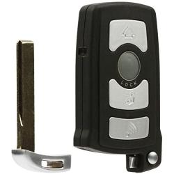 Car Key Fob Keyless Entry Remote fits BMW 7 Series 745i 750i 750Li 760i 760Li (LX8766S)