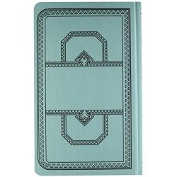 Boorum & Pease 66500R Record/Account Book, Record Rule, Blue, 500 Pages, 12 1/8 x 7 5/8