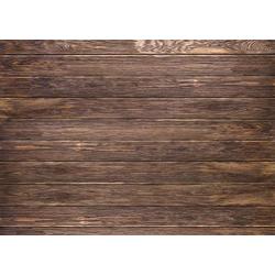 LYWYGG 10x8ft Thin Vinyl Brown Wood Backdrop Photographers Retro Wood Wall Background Cloth Seamless CP-19-1008