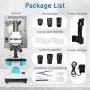 100x-2000x Microscope Kit for Kids & Students, Lab Microscope Kit for Beginners with Led Lights, Microscope Science Kit with Detailed Operating Instructions, Complete Science Accessory Kit
