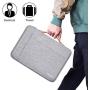 Ferkurn Chromebook Sleeve 11 11.6 Inch Laptop Case Waterproof with Handle Protective Bag Compatible with MacBook Air 11.6, Stream 11.6, MacBook Pro 13, Mac 12 Retina, Surface Pro X, Light Gray