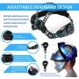 Tekware Large Viewing Screen Welding Helmet Auto Darkening, Luminous True Color Welding Hood Solar Powered, Hemispherical 4C Lens, 4 Arc Sensor Variable Shade 4~5/9-9/13 for TIG MIG Arc Welders Mask