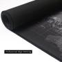Benvo Extended Mouse Pad Large Gaming Mouse Pad- 35.4x15.7x0.12 inch Computer Keyboard Mouse Mat Non-Slip Mousepad Rubber Base and Stitched Edges for Game Players, Office, Study, World Map Pattern