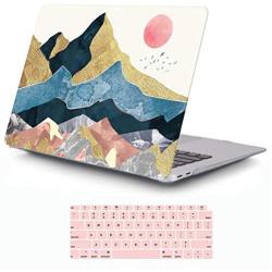 iCasso MacBook Air 13 Inch Case 2018-2020 Release A2337 M1/A1932/A2179 with Retina Display Touch ID, Durable Hard Plastic Shell Case and Keyboard Cover Compatible MacBook Air 13 - Abstract Scenery