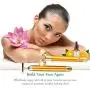 2-IN-1 Face Massager Roller Golden 3D Roller Electric Sonic Energy Face Roller and T Shape Face Massager Kit for Face Lift Beauty Bar Skin Care Tools Gift Set for Women